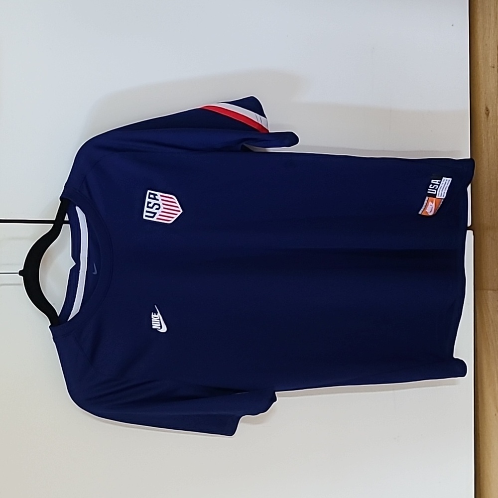 USMNT Nike Dri-Fit Breath Mens Soccer Training Jersey